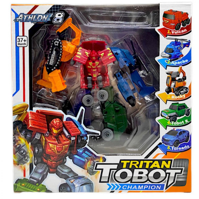 Трансформер Tritan Tobot. Champion (18 см) MIC HD45