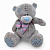 Мʼяка іграшка Ведмедик у шарфі, 19 см (сірий) MIC KA-23-1625