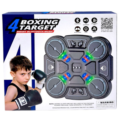 Електронний музичний бокс Boxing Target на батарейках (в коробці р.30,5x27,5x4,6 см) YG Toys KB1810