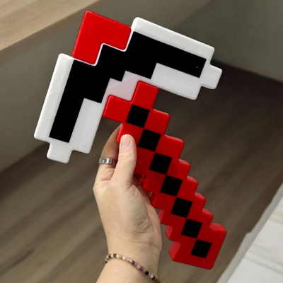Кирка (кайло) Minecraft/Майнкрафт, 34 см, зелена MIC C74047