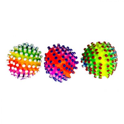 Мʼяч гумовий 3ʼʼ (мікс кольори) 90г MIC RB26524