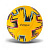 М'яч футбольний FB2488(Yellow) розмір №5, PVC, 320 грам