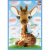 Мʼякі пазли Малюк зможе: Жираф (12 елем) Vladi Toys VT1103-94