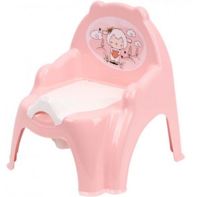 Горщик дитячий, пластиковий, Овечка (рожевий) Technok Toys 1294