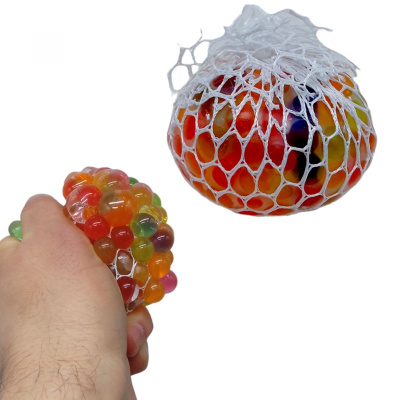 Іграшка-антистрес зі світлом Mesh Squish Ball MIC KA-23-235
