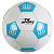 Мʼяч футбольний, розмір номер 5 (білий+блакитний) MIC C55300