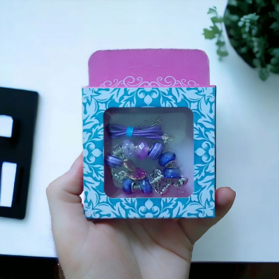 Набір дитячих прикрас 2в1 Аметист MIC B4345