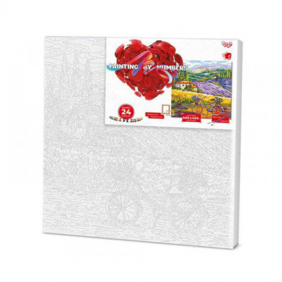 Картина за номерами "Тоскана" Danko Toys KpNe-40х40-02-02 40x40 см