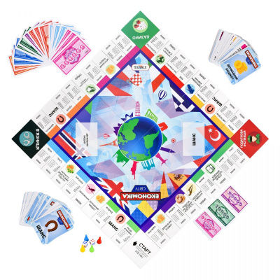 Настільна гра Економіка світу (укр) Strateg 31028