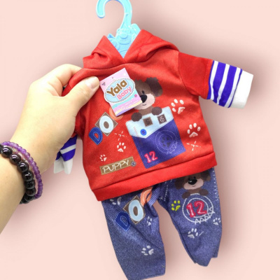Одяг для пупсів і ляльок, в пакеті, Yala Baby - кофта, штани MIC BLC101Q