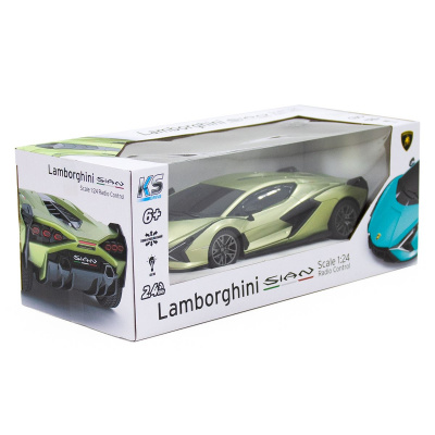 Машинка на радіокеруванні Lamborghini Sian (зелений) KS Drive 124GLSG