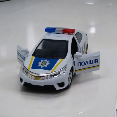 Машинка металопластикова Поліція із серії АвтоЕксперт, звук, світло (укр) TK Group TK0499
