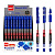 Ручка масляна Round Stic ET-386-50 синій, м'який грип, 0,7 мм