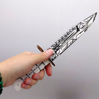 Іграшка ніж  «M9 BAYONET SKETCH» (17х6.5х2см) Сувенир-Декор M9-SK