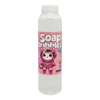 Мильні бульбашки "Класичні" Easy Fun 70501-EF(Pink) 500 мл