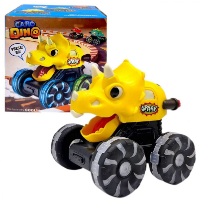 Інерційна машинка DinoCar: Press&Go (ЖОВТА) MIC MF-901/902/903