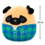М'яка іграшка Мопс Принц у сорочці Squishmallows SQCR06622, 30 см М'яка іграшка Мопс Принц у сорочці Squishmallows SQCR06622, 30 см
