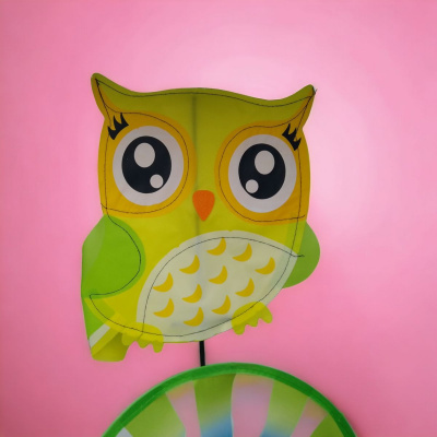 Вітрячок Сова, висота 75 см, зелена MIC V2209