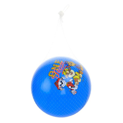 Мʼяч гумовий, 23 см, Paw Patrol / Щенячий патруль, 70 гр (синій) MIC PP2517
