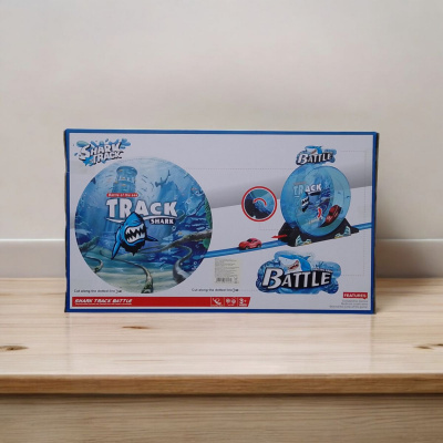 Трек із петлею Shark Track, інерційна машинка, 29 елементів Jin zhe cheng 6688-281