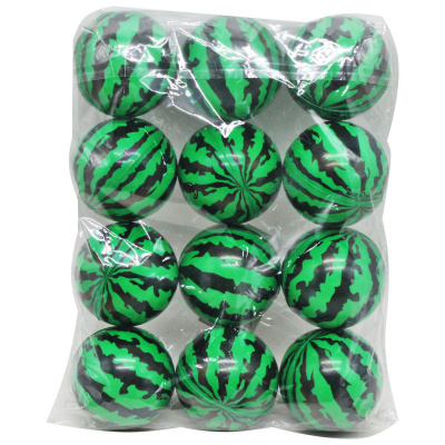 Набір фомових мʼячів Кавун, 7 см (12 шт) MIC C60317