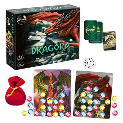 Настільна гра Dragora: Вкрасти у дракона (укр) Ludum LP8045-52