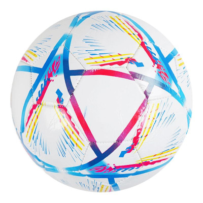 Мʼяч футбольний, дитячий, PVC, розмір 5 (рожево-блакитний) MIC C70145