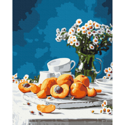 Картина за номерами "Соковиті кольори" © Halyna Vitiuk Brushme BS53813 40x50 см
