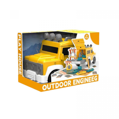Набір інструментів в коробці в формі машинки р.28,5x18x21 см YG Toys BX19