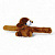 Мʼякий браслет-ломашка Песик (коричневий) DA RUN TOYS DR5113-153966