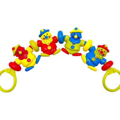 Брязкальце на візок Клоуни в кульку р.46x10x3 см YG Toys C901-1