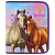 Папка для зошитів на блискавці "I LOVE HORSES" АП-1001-8