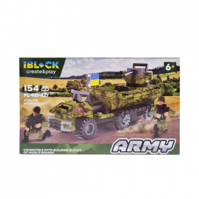 Конструктор дитячий Армія IBLOCK PL-921-427, 4 види Вид 3