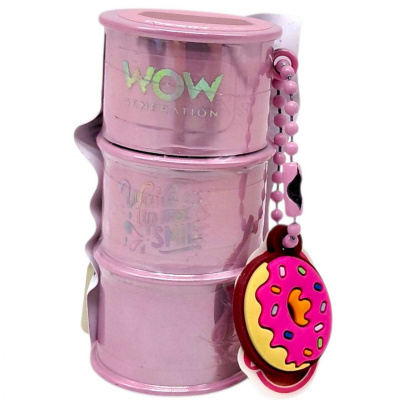 Пігмент косметичний 2в1 Модний бочонок, рожевий MIC WOW00134