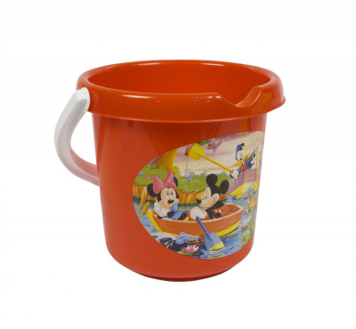 Відерце / 100 / Червоний. Toys Plast ИП.20.001