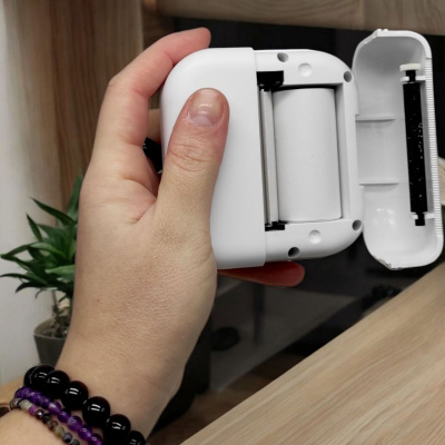 Портативний термопринтер Portable mini printer (білий) MIC C65319