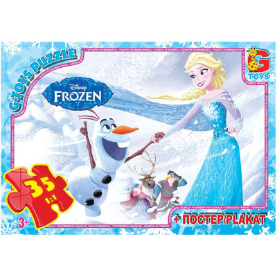 Пазли Крижане серце + постер, 35 елем. Gtoys FR052