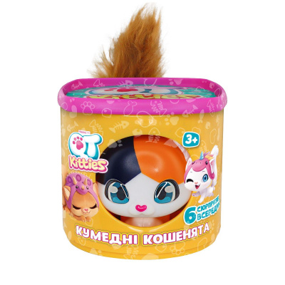 Ігровий набір QT Kitties. Кошеня Оллі (фігурка, будиночок, аксесуари) QT Kitties 450001-1