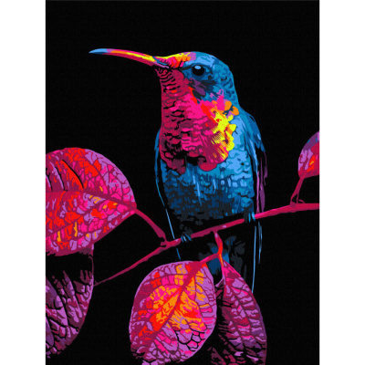 Картина за номерами "Коштовний гість" RBSB0002, 30x40 см