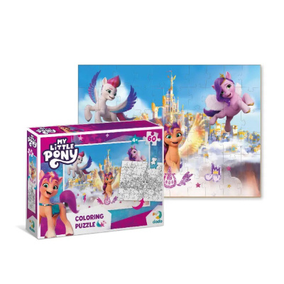 Пазли 2в1 My Little Pony: Пригоди у палаці, 60 елементів Dodo 200135