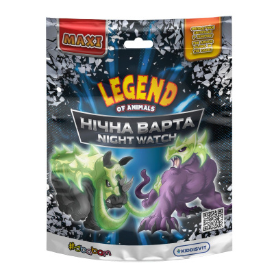 Стретч-іграшка у вигляді тварини серії LEGEND OF ANIMALS МАКСІ – НІЧНА ВАРТА (у диспл.) sbabam 127/CN23