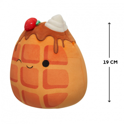 М'яка іграшка Вафелька Вівер з полуничкою Squishmallows SQCR05376, 19 см