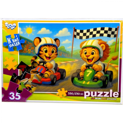 МʼЯКІ ПАЗЛИ 35 ЕЛЕМЕНТІВ (КОТЯЧІ ПЕРЕГОНИ) Dankotoys S35-11-01,02,03,04...16