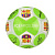 Мʼяч футбольний Барселона №5, зелений MiC FB20126