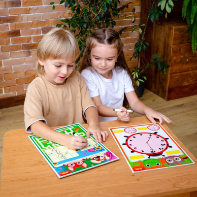 Дошка-тренажер Годинник та розпорядок дня Vladi Toys VT5010-29