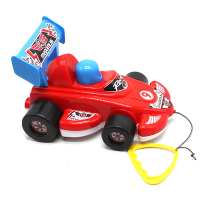 Машинка для перегонів Бустер, червона MiC 9166