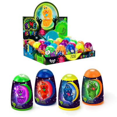Лизун Crazy Slime: Fluoric (укр) Dankotoys SLM-FL-01-01U