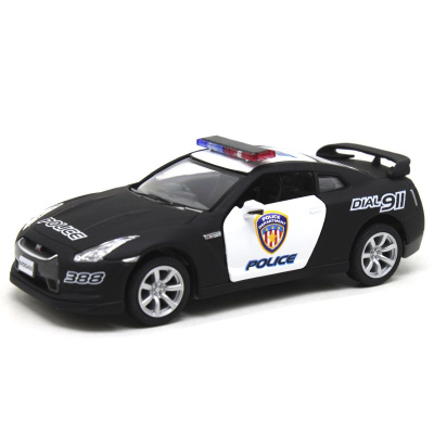 Поліцейська машинка Kinsmart Nissan GT-R R35 MiC KT5340WP