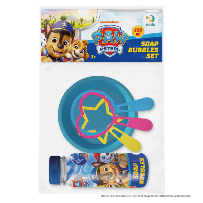 МІНІ НАБІР МИЛЬНИХ БУЛЬБАШОК «PAW PATROL». Об’єм 150 мл (мікс) Dodo 200766