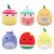 М'яка іграшка-сюрприз Squishmallows – Веселі фруктики (13 cм) Squishmallows SQCR07568